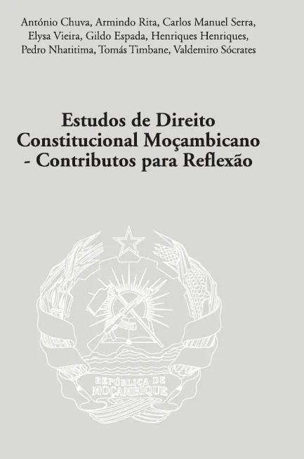 Academic paper by Tomás Timbane published in the book Â?Estudos de Direito Constitucional Moçambicano: Contributos para ReflexãoÂ?