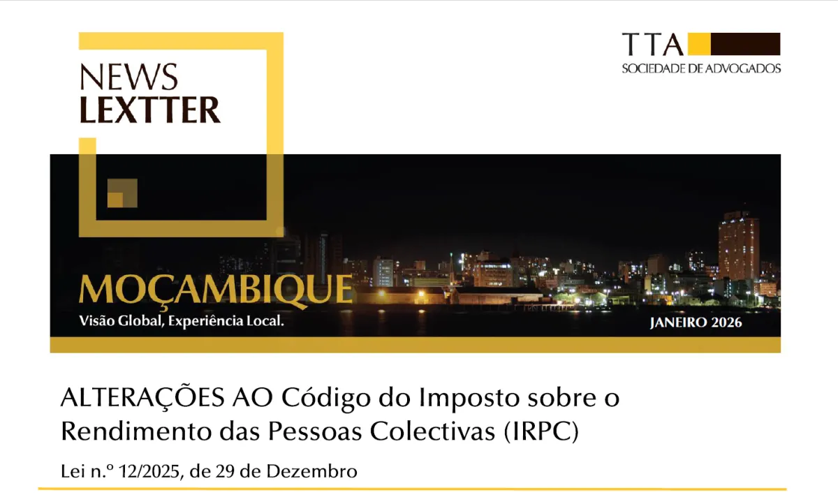ALTERA&Ccedil;&Otilde;ES AO C&oacute;digo do Imposto sobre o Rendimento das Pessoas Colectivas (IRPC)
