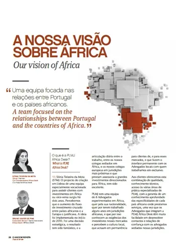 A nossa visão sobre África