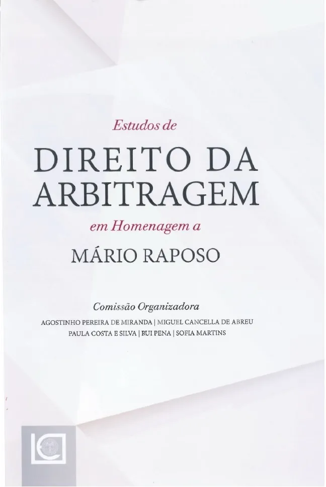 Tomás Timbane contributes chapter to "Estudos de Direito da Arbitragem em Homenagem a Mário Raposo"