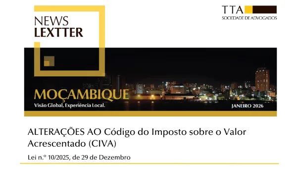 ALTERA&Ccedil;&Otilde;ES AO C&oacute;digo do Imposto sobre o Valor Acrescentado (CIVA)