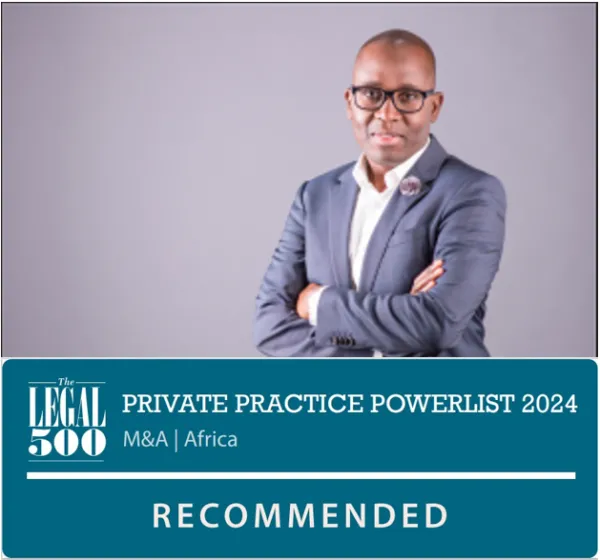 Tomás Timbane in the Legal 500 M&A Powerlist: Africa 2024