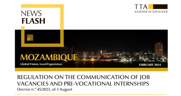 Regulation on the Communication of Job Vacancies and Pre-Vocational Internships